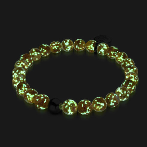 Mango | .925 Sterling Silver | Firefly Glass Bracelet